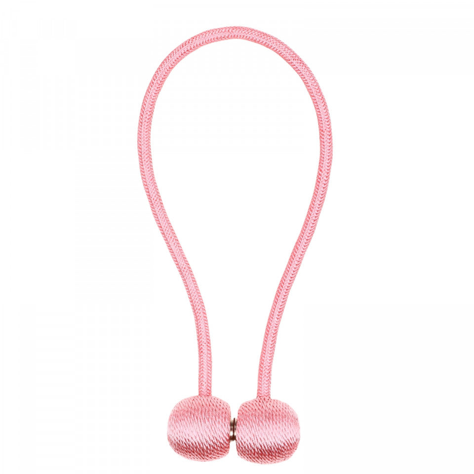 Accesoriu cu magnet de strangere perdea sau draperie, NO465, Roz