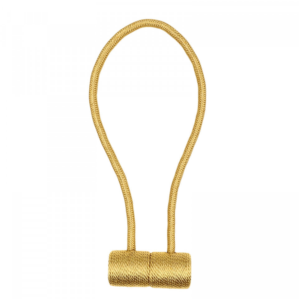 Accesoriu cu magnet de strangere perdea sau draperie, NO9544, Auriu