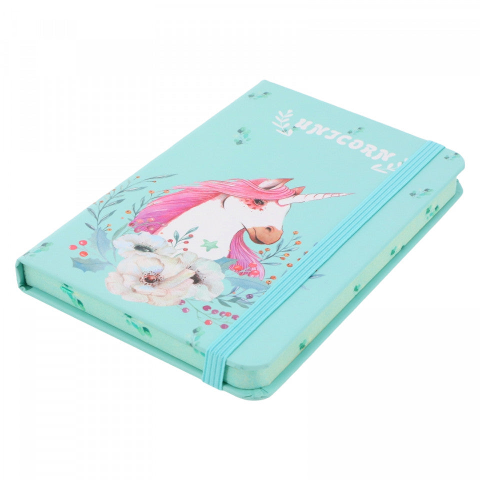 Agenda, nedatata, dictando, 96 pagini, NO315, Unicorn, Verde