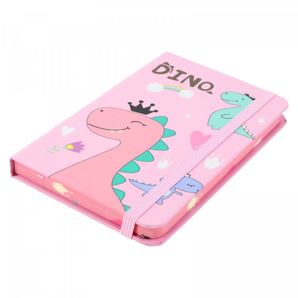 Agenda, nedatata, dictando, 96 pagini, NO316, Dinozaur, Roz