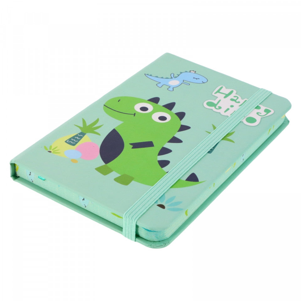 Agenda, nedatata, dictando, 96 pagini, NO319, Dinozaur, Verde