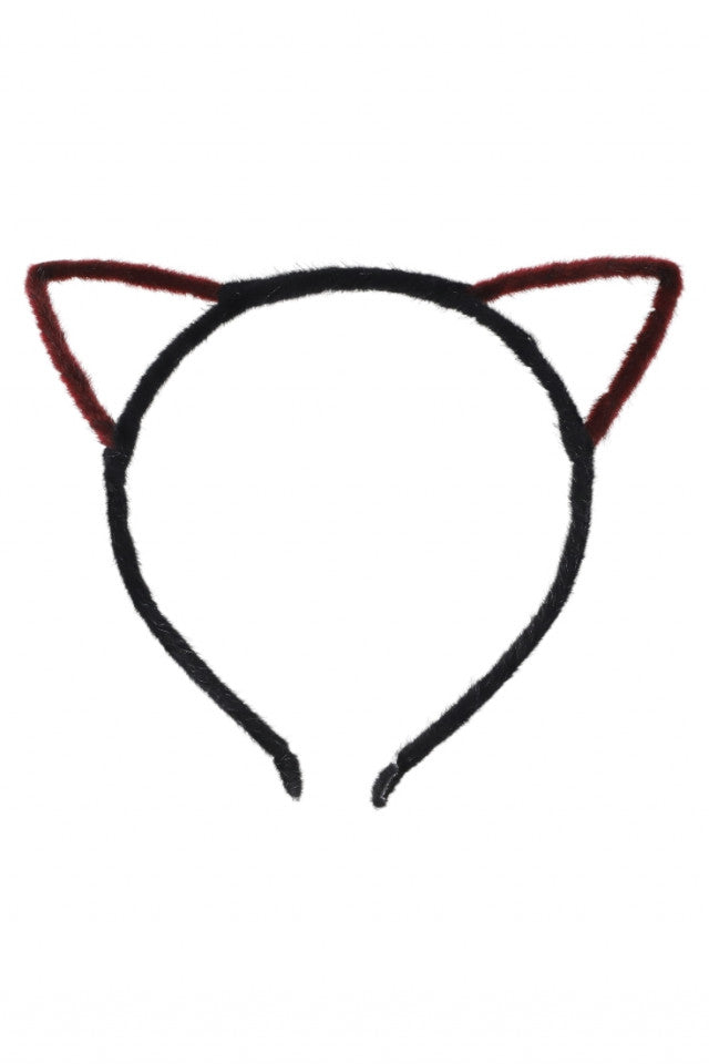 Bentita cu urechi, pisica, NO1662, Visiniu