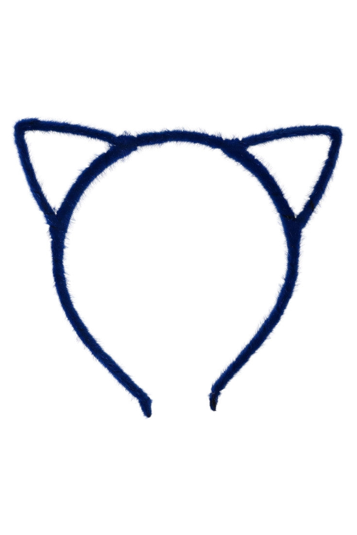 Bentita cu urechi, pisica, NO488, 13 cm, Albastru