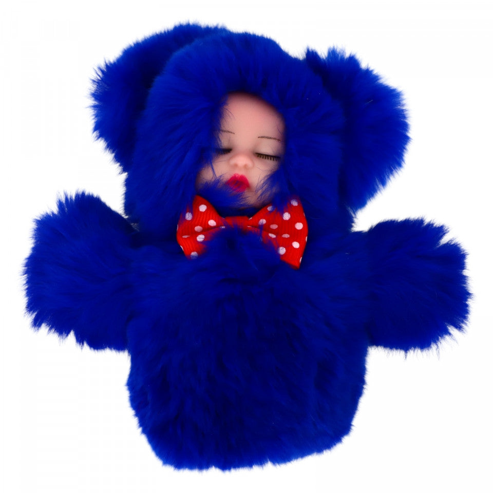 Breloc bebe, NO4325, 13 x 14 cm, Albastru