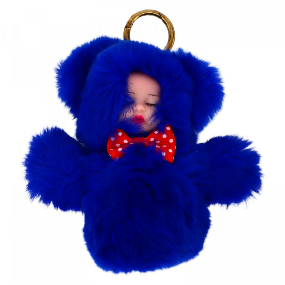 Breloc bebe, NO4325, 13 x 14 cm, Albastru