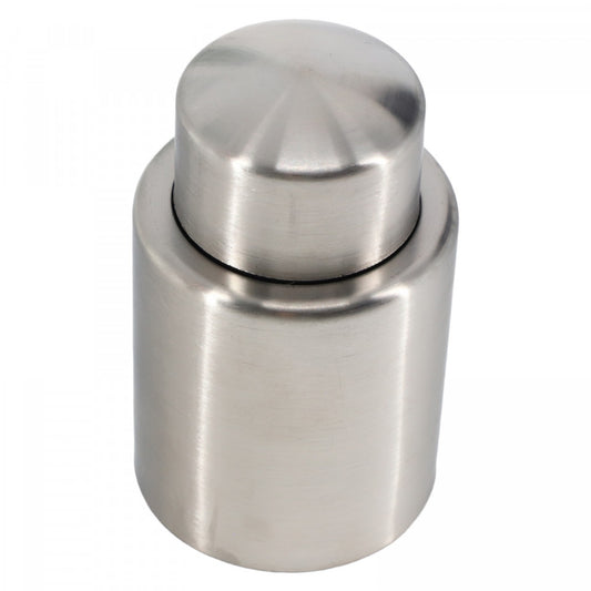 Capac pentru sticla de vin, Vacum, 7 cm, Argintiu