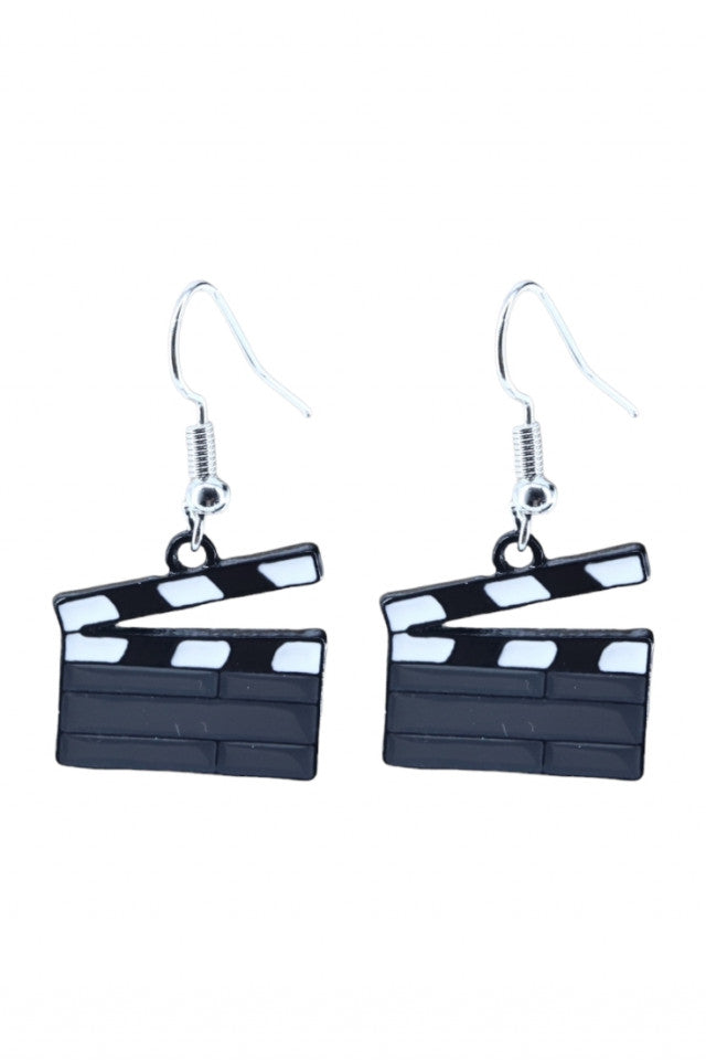 Cercei amuzanti, Cinema, NO10042, Otel inoxidabil, 1.7 cm, Multicolor