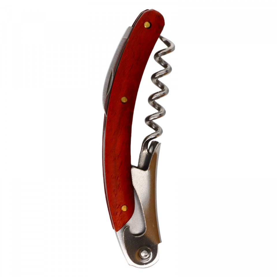 Desfacator sticle vin si bere, NO55, 11 cm, Maro