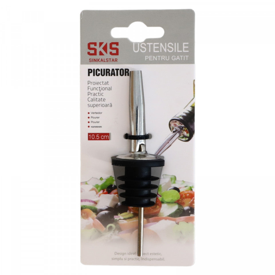 Dop cu picurator pentru ulei si otet, NO423, 10.5 cm