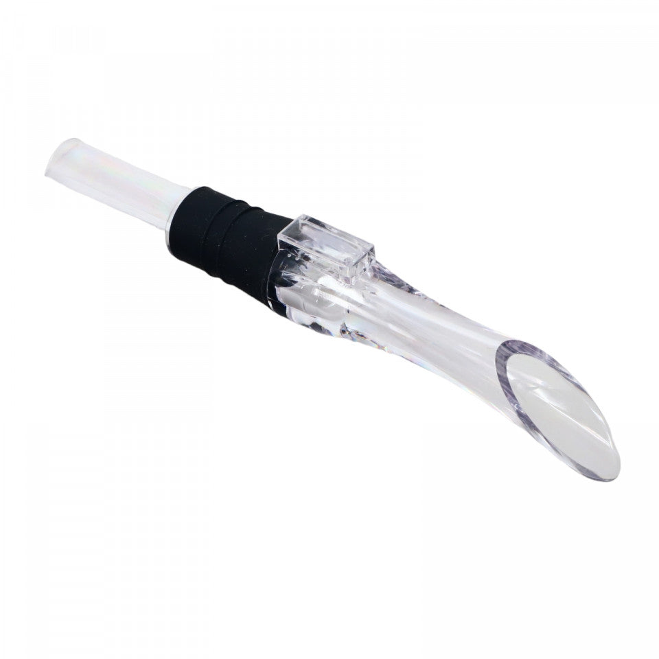 Dop picurator pentru sticla de vin, NO54, 10.5 cm, Transparent