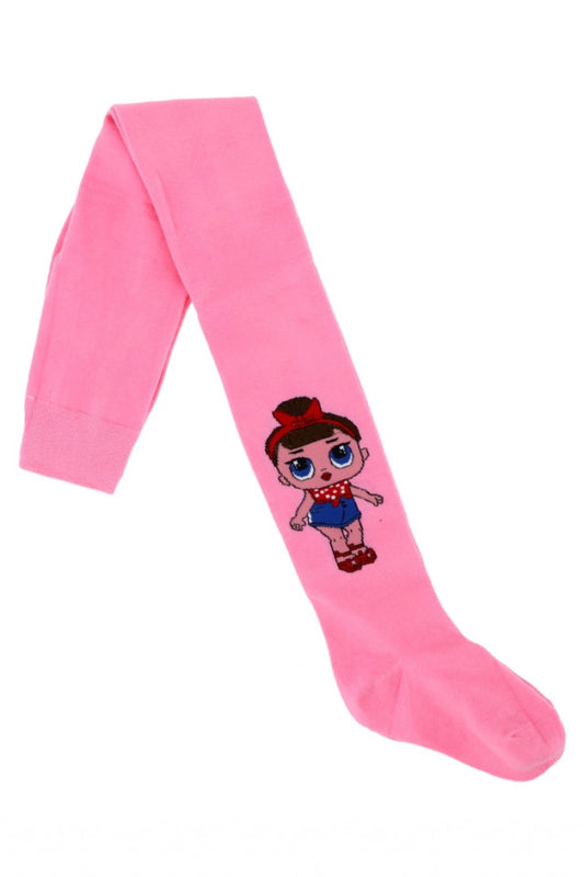 Dres pentru fete, 80% Bumbac, NO3498, 3-4 ani, Roz