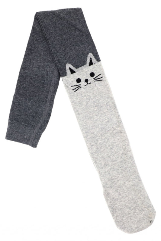 Dres pentru fete, 80% Bumbac, NO3524, 3-4 ani, Gri