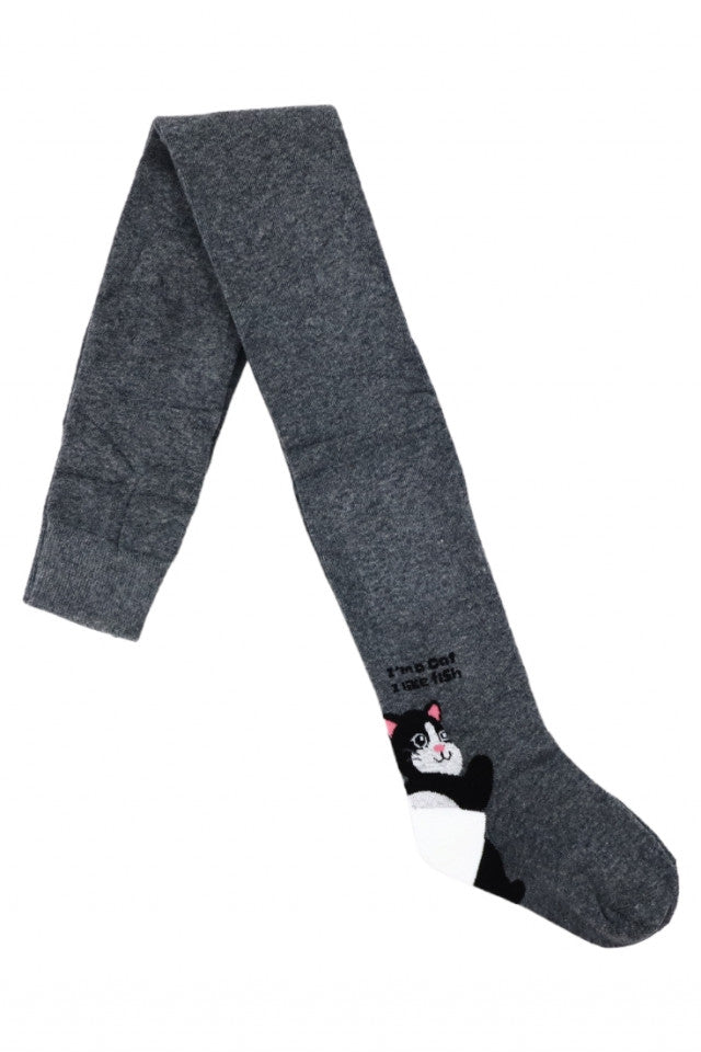 Dres pentru fete, 80% Bumbac, NO3627, 11-12 ani, Gri