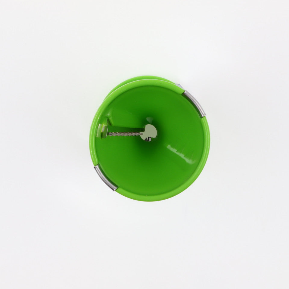 Feliator franjuri pentru morcovi si legume, 13 x 7 cm, Verde