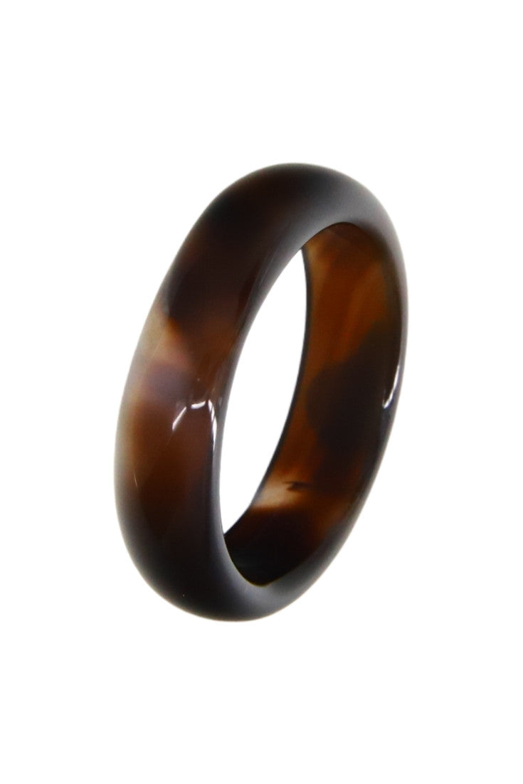 Inel din piatra naturala, NO65432, marime 54, Negru