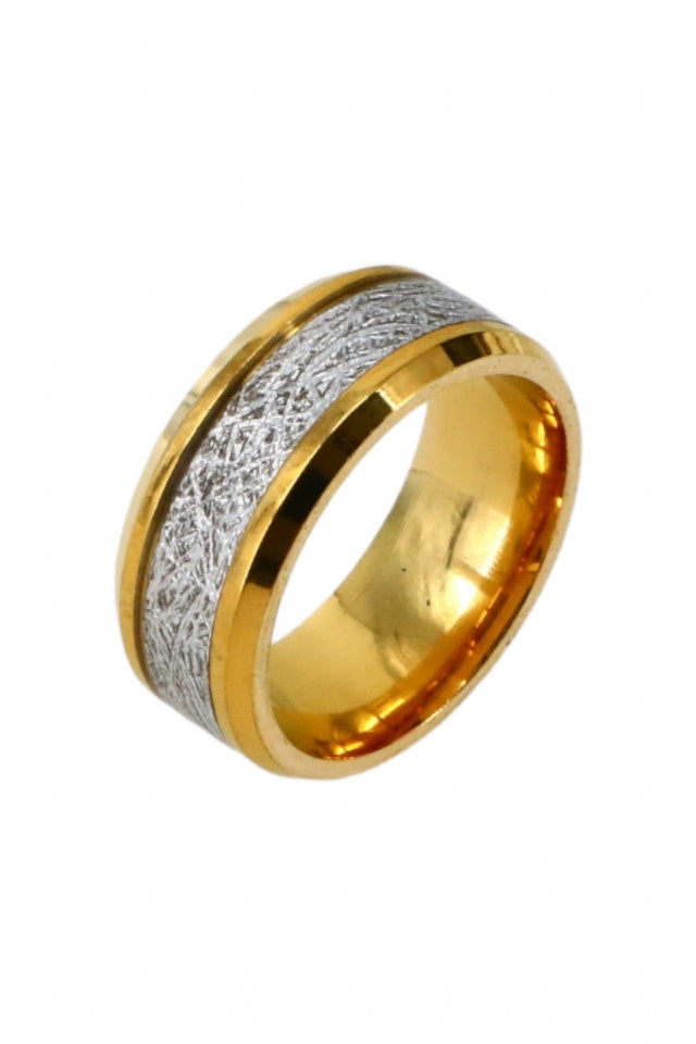 Inel otel inoxidabil, NO784, Marimea 67, Argintiu