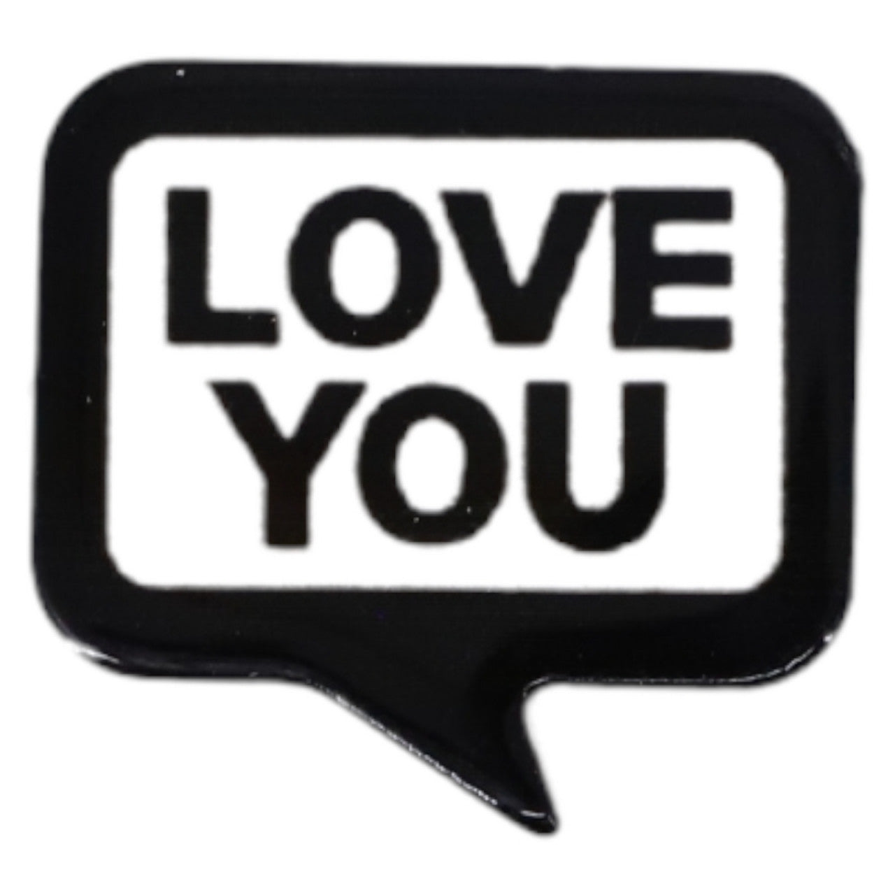 Insigna, Love you, NO992, Negru