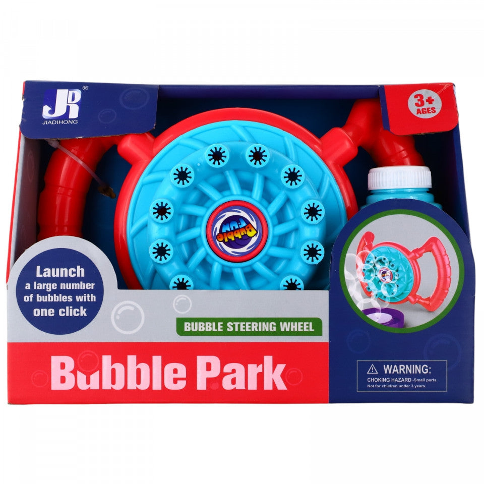 Jucarie de facut baloane de sapun, pentru copii si sticluta cu lichid, Multicolor