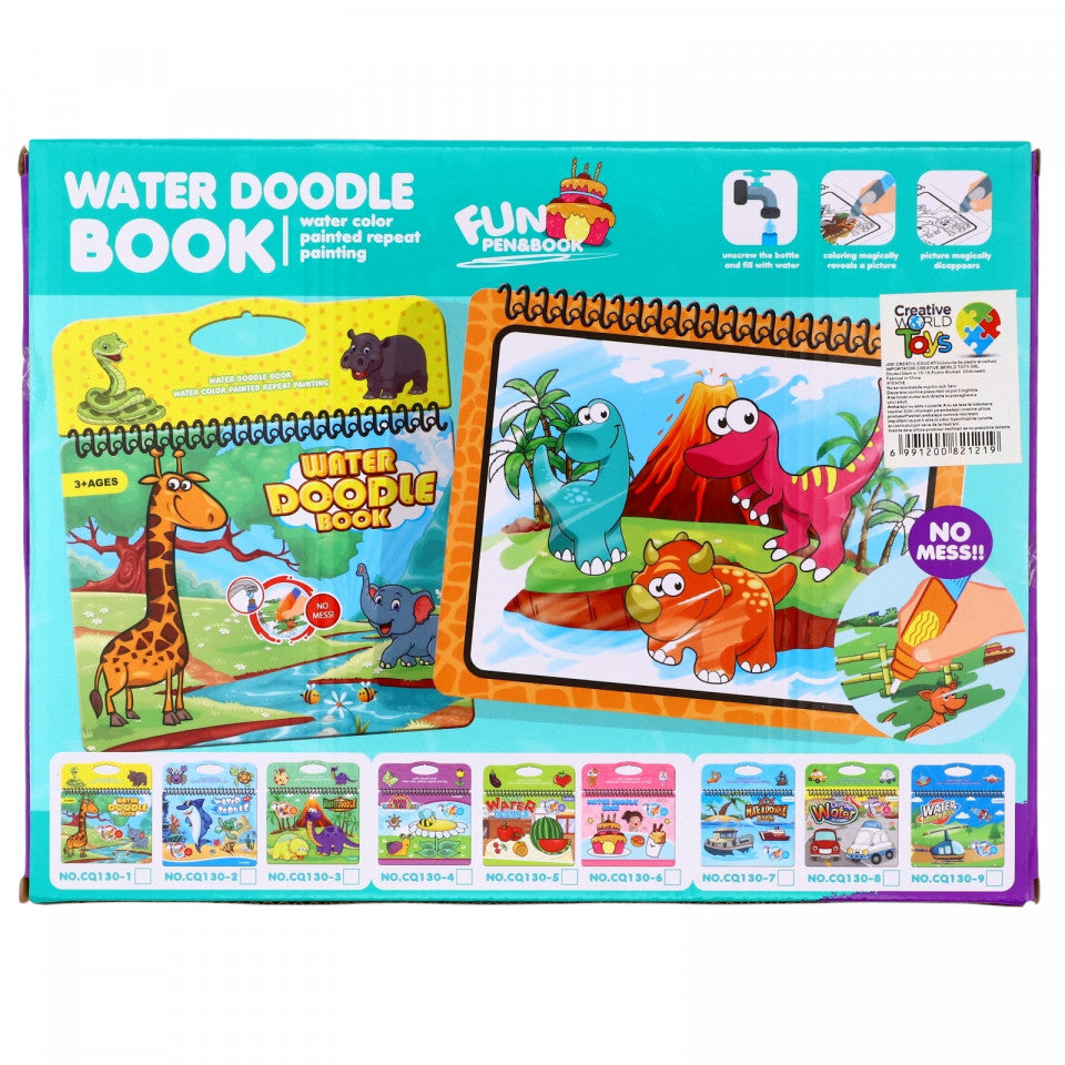 Jucarie interactiva pentru pictat cu apa magica, Rechinul vesel, 3 ani