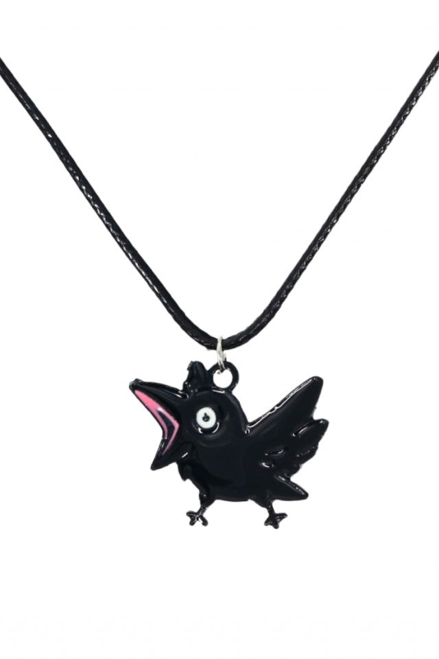 Lantisor cu pandantiv, Cioara, NO1073, 50 cm, Multicolor