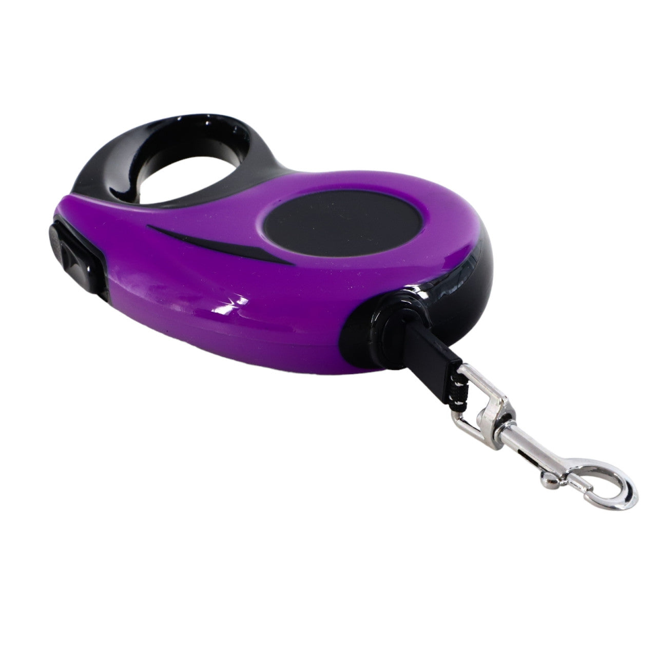 Lesa retractabila pentru caini, 12 kg, NO5678, 3 m, Mov