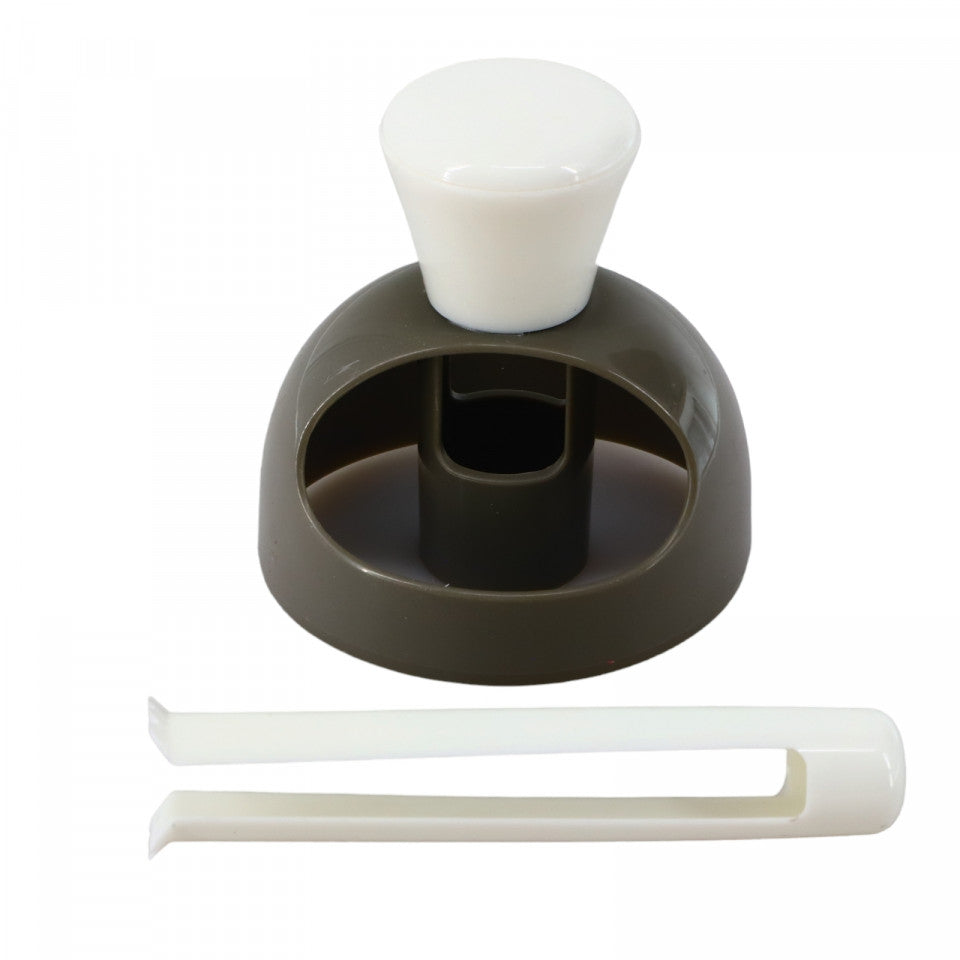 Matrita pentru facut gogosi, NO765, 11 cm, Alb