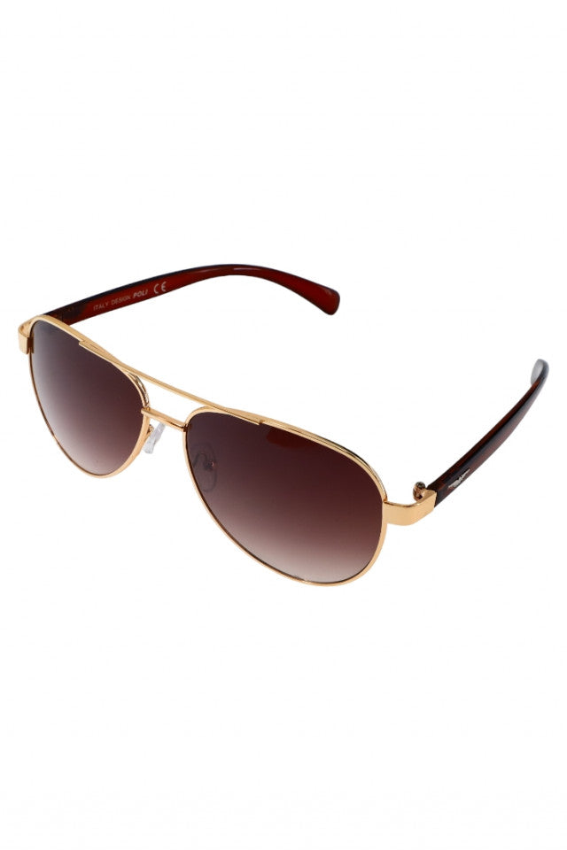 Ochelari de soare, Protectie UV, NO10240, Auriu