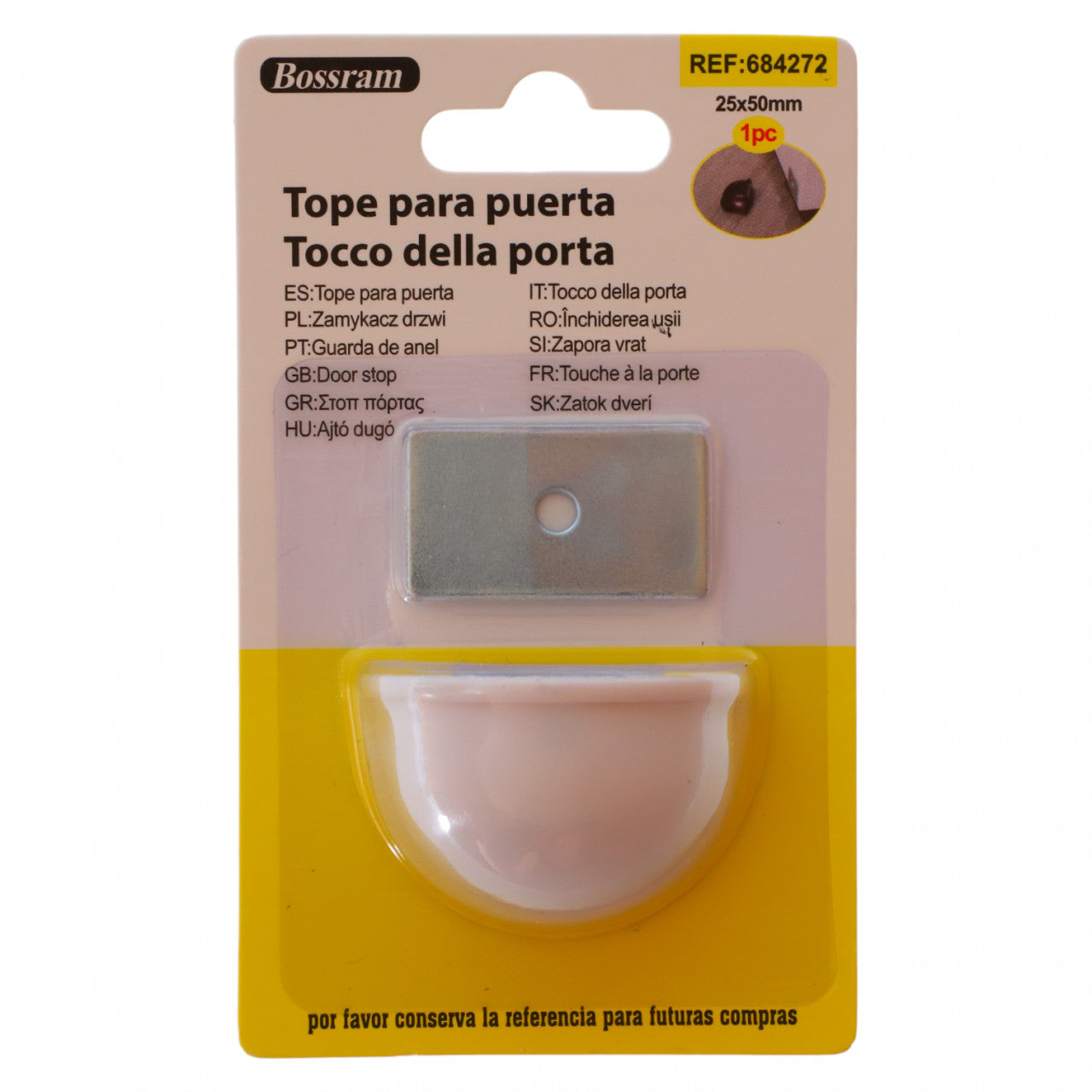 Opritor usa, NO723, 2.5 x 3 x 5 cm, Alb