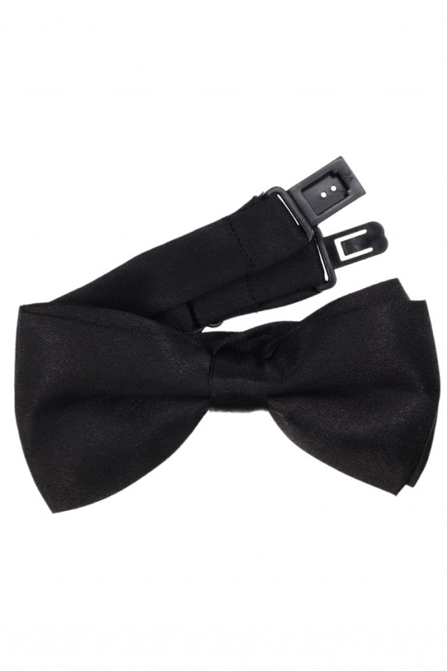 Papion pentru copii, 5 x 10 cm, NO7038, Negru