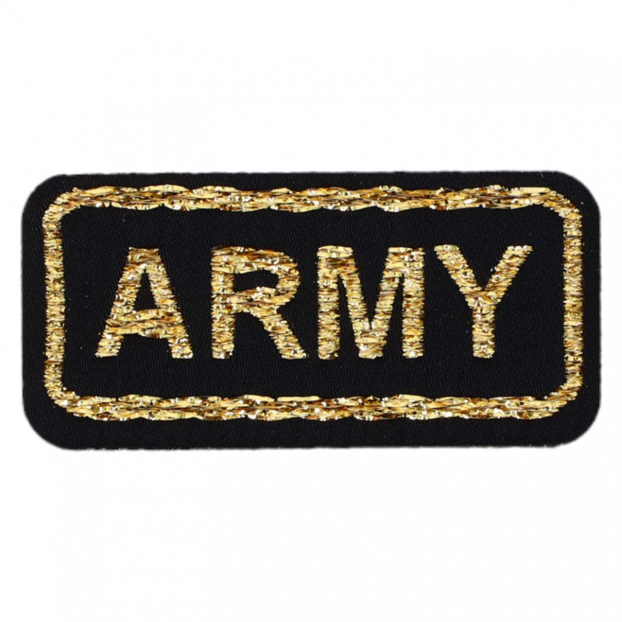 Petic textil, Patch brodat, ARMY, NO6368, 2.3 x 4.8 cm, Multicolor