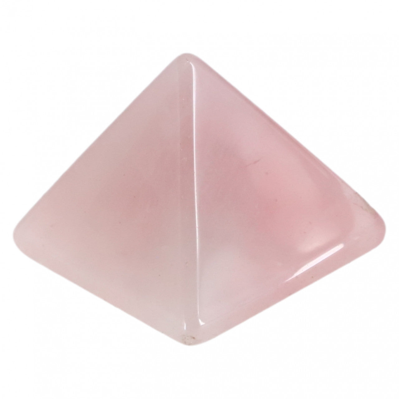 Piramida din piatra semipretioasa, NO004, 3 cm, Alb