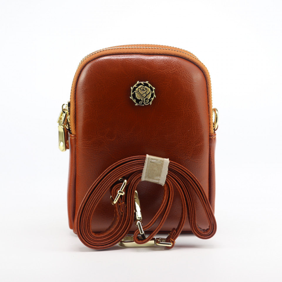 Portofel Dama, Baellerry, Maro, Piele naturala