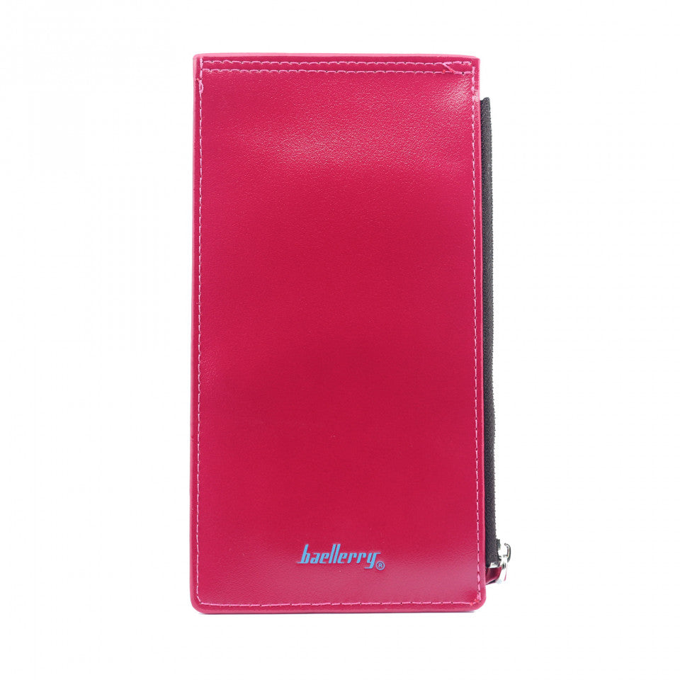 Portofel Dama, Baellerry, Roz ciclam, Piele ecologica