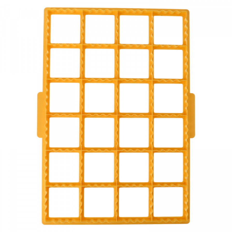 Sablon pentru mini pateuri, NO67, Plastic, 23 x 33 cm, Galben