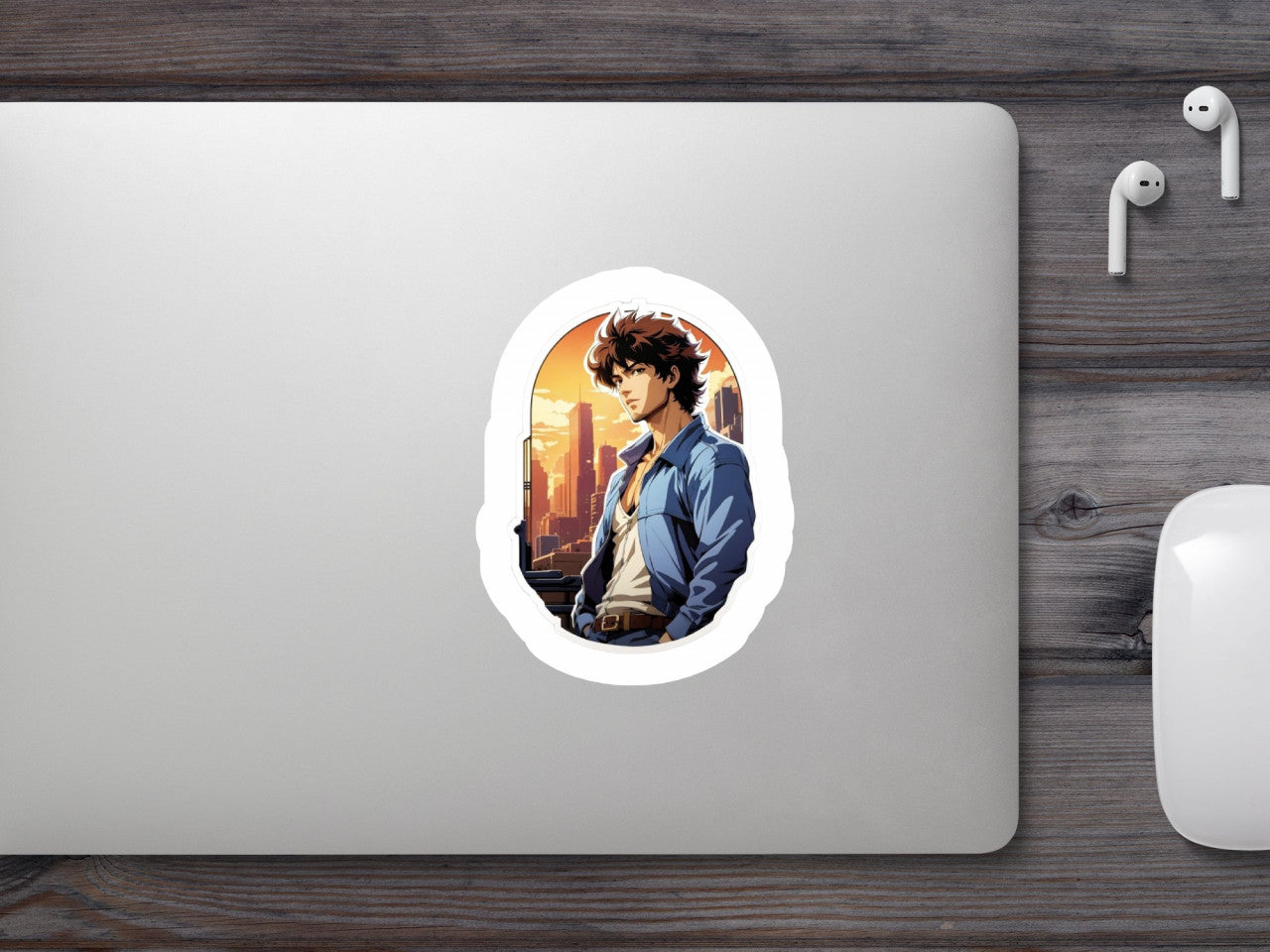 Set 12 bucati, Sticker decorativ, Baiat cu camasa, Rezistent la apa, NO4380, 6 cm, Multicolor