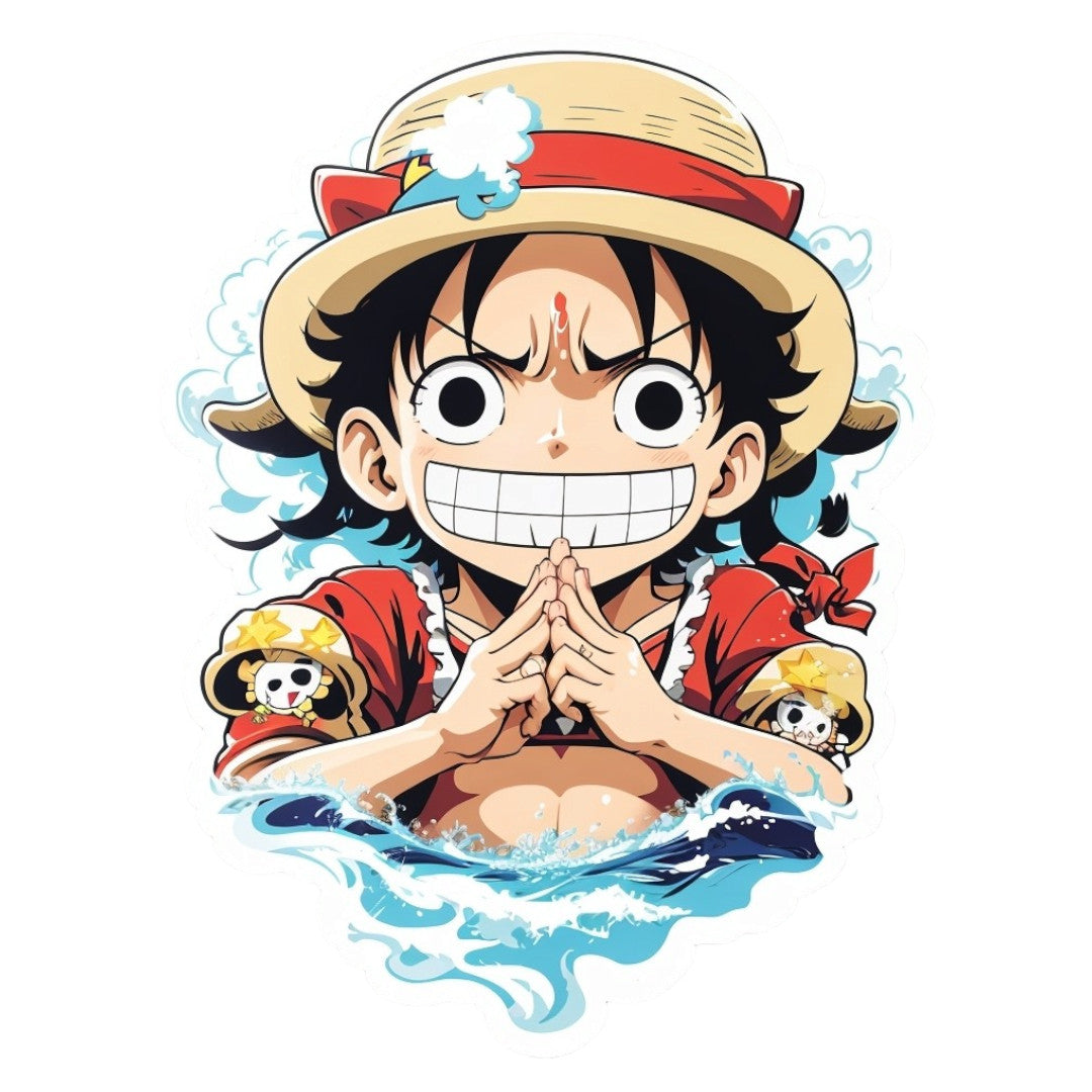 Set 12 bucati, Sticker decorativ, Baiat furios, Rezistent la apa, NO4483, 6 cm, Multicolor