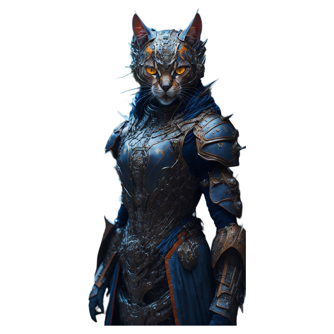 Set 12 bucati, Sticker decorativ, Pisica Wakanda, Rezistent la apa, NO3981, 6 cm, Multicolor