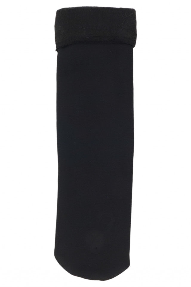 Set 2 bucati, Sosete dama, Interior cu blanita, NO5454, 35 - 38, Negru