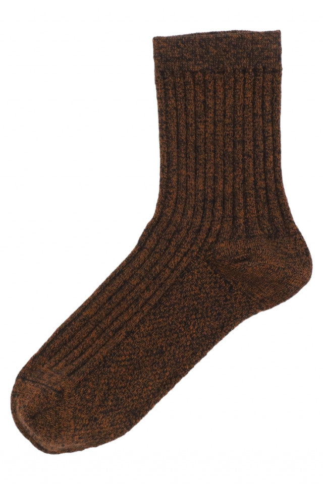 Set 2 bucati, Sosete Dama lungi, 95% bumbac, 36 - 41, NO3225, Maro