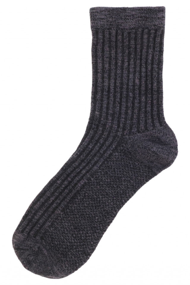 Set 2 bucati, Sosete Dama lungi, NO3230, 95% bumbac, 40-46, Gri