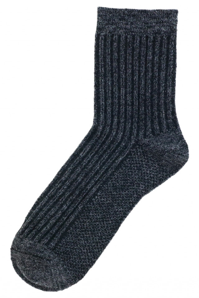 Set 2 bucati, Sosete Dama lungi, NO3233, 95% bumbac, 40-46, Gri