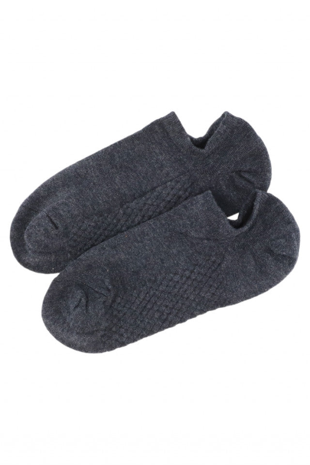 Set 2 bucati, Sosete dama, scurte, 95% Bumbac, NO1021, 36-41, Gri inchis