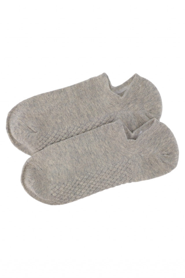 Set 2 bucati, Sosete dama, scurte, 95% Bumbac, NO1021, 36-41, Gri