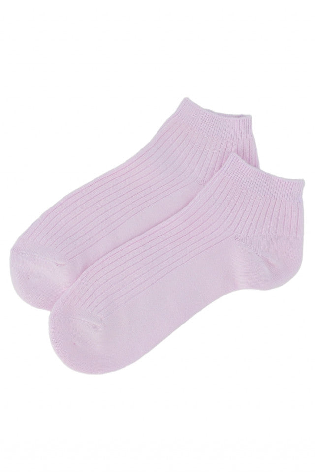 Set 2 bucati, Sosete dama, scurte, 95% Bumbac, NO4009, 36-41, Mov