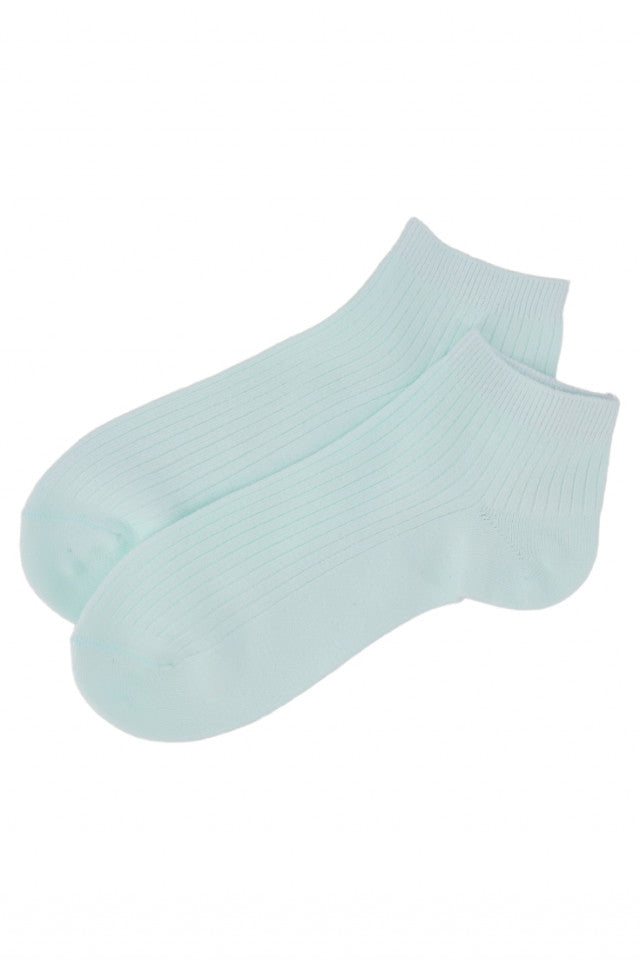 Set 2 bucati, Sosete dama, scurte, 95% Bumbac, NO4009, 36-41, Verde