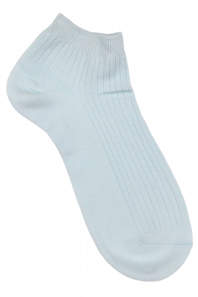 Set 2 bucati, Sosete dama, scurte, 95% Bumbac, NO4009, marime 36-41, Bleu