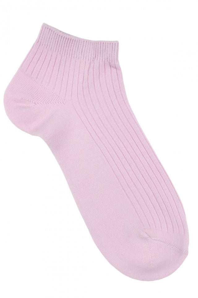 Set 2 bucati, Sosete dama, scurte, 95% Bumbac, NO4009, marime 36-41, Mov