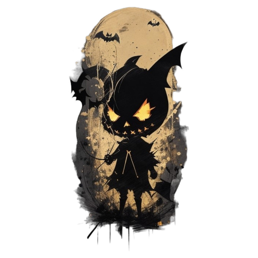 Set 2 bucati, Sticker decorativ, Mica vrajitoare liliac, Rezistent la apa, NO6683, 16 cm, Multicolor