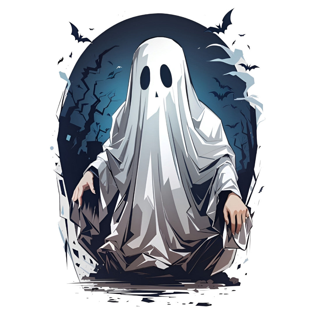 Set 2 bucati, Sticker decorativ, Stafiuta de la miezul noptii, Rezistent la apa, NO6550, 16 cm, Multicolor