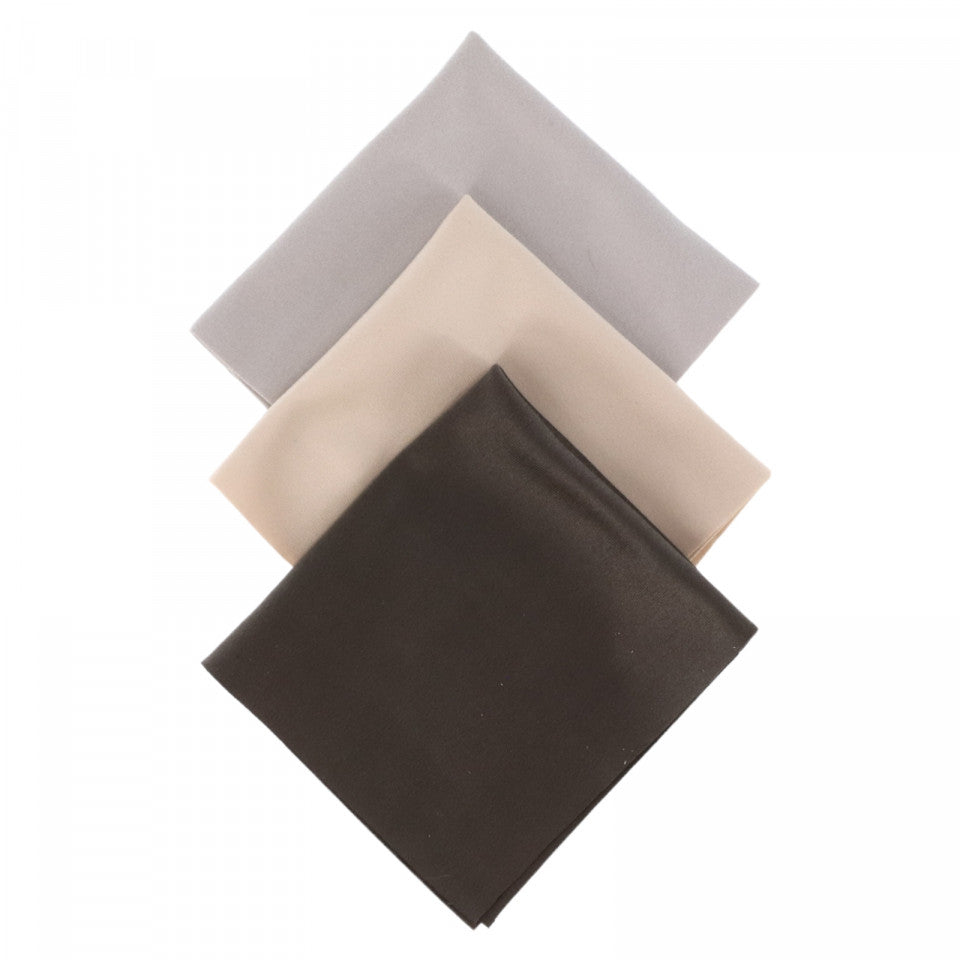 Set 3 bucati, Lavete din microfibra pentru ochelari, NO383, 16.5 x 17.5 cm, Multicolor